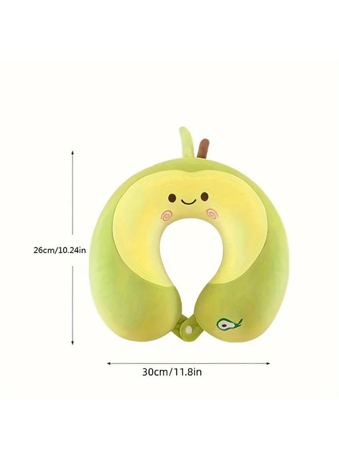 Avocado Model Neck Pillow U Shaped Travel Office Support Removable Washable Cover - Image 3
